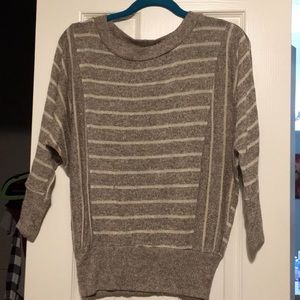 tan sweater